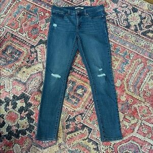 Levi's 311 Shaping Skinny blue denim back-pocket jeans